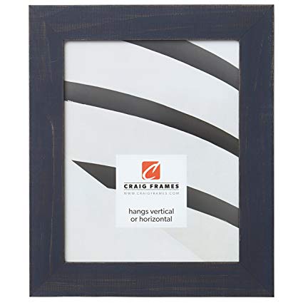 Craig Frames Jasper Picture Frame, 24 x 30 Inch, Country Weathered Blue