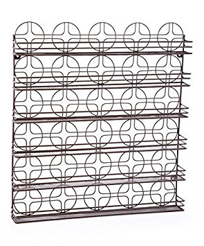 Home-it Nail Polish Rack Nail Polish Organizer Holds up to 102 Bottles Metal Frame, Unbreakable (Color Bronze)