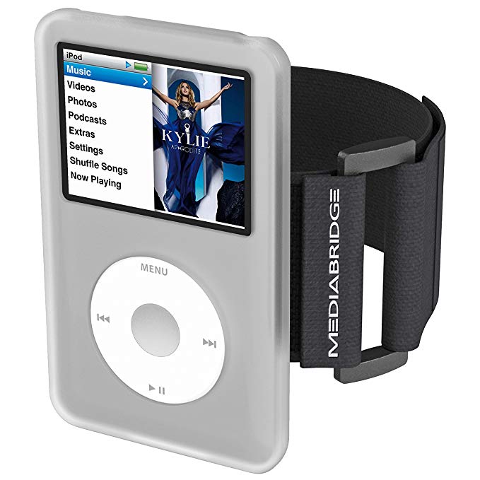 Mediabridge Armband for iPod Classic - 7th Generation (Clear) - Model AB1 - (Part# AB1-IPC7-CLEAR)