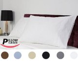 Utopia Bedding 2-Pack Pillow Cases 20 x 32 100 Cotton for Maximum Softness and Easy Care Elegant Double-Stitched Tailoring Queen White