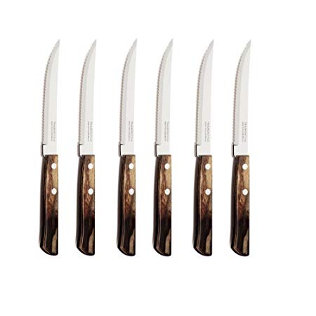 Tramontina 29899/155 Knives Set, Stainless Steel, Brown, 30 x 30 x 30 cm