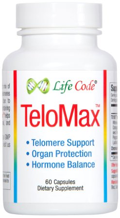 TeloMax - Telomere Support Supplement to Help Maintain Long Telomeres and Slow Aging