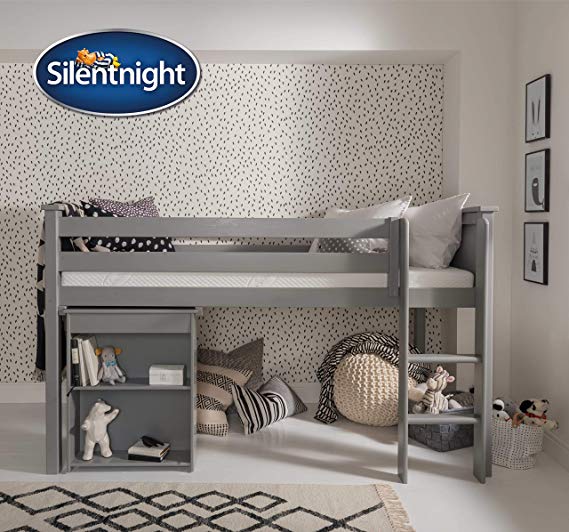 Silentnight Kids Shorty Mattress 75x175cm | Foam & Chemical Treatment Free | Hypoallergenic and Breathable  | Ideal for short bedframes & cabin beds