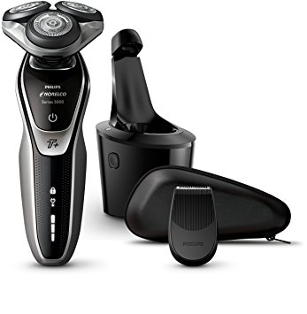 Philips Norelco Electric Shaver 5750, Wet & Dry, S5660/84, with Turbo  mode, Precision Trimmer, and SmartClean