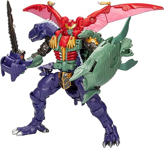 Transformers Legacy United Commander Class Beast Wars Universe Magmatron, 10-inch 3-in-1 Converting Action Figure, 8