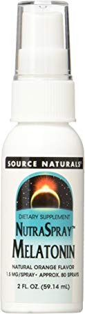 Sleep Science Melatonin NutraSpray 1.5mg Source Naturals, Inc. 2 oz Spray