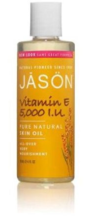 JASON Vitamin E Oil 5,000 IU Pure Oil, 4 Ounce Bottles (Pack of 3)