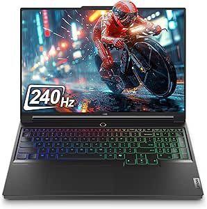 Lenovo Legion 7i Gen 9 Gaming Laptop, Intel i9-14900HX, 64 GB DDR5 RAM, 4 TB PCIe SSD, 16" WQXGA (2560X1600), Nvidia G-Force RTX 4070, W11 Home