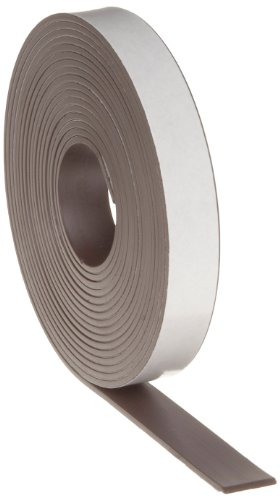 Flexible Magnet Tape - 1/16" thick x 1/2" wide x 10 feet (1 roll)