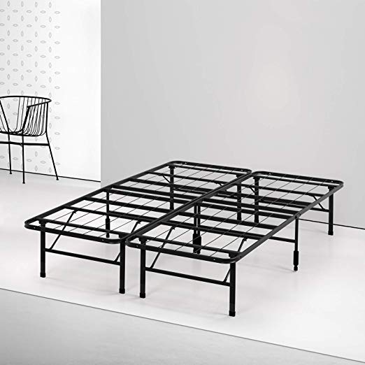 Spa Sensations Steel Smart Base Bed Frame Black, Multiple Sizes