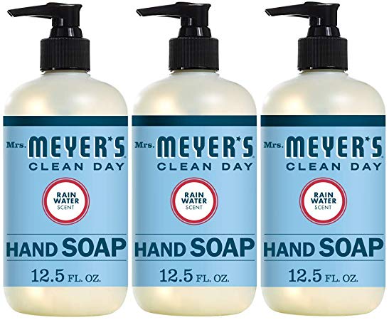 Mrs. Meyer's Liquid Hand Soap, Rainwater, 12.5 OZ