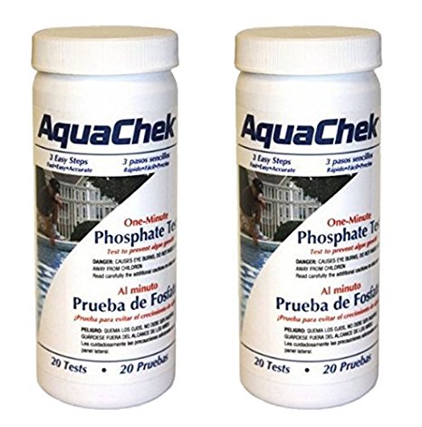 2 PACK - Aquachek one minute Phosphate Pool & Spa Test - 562227