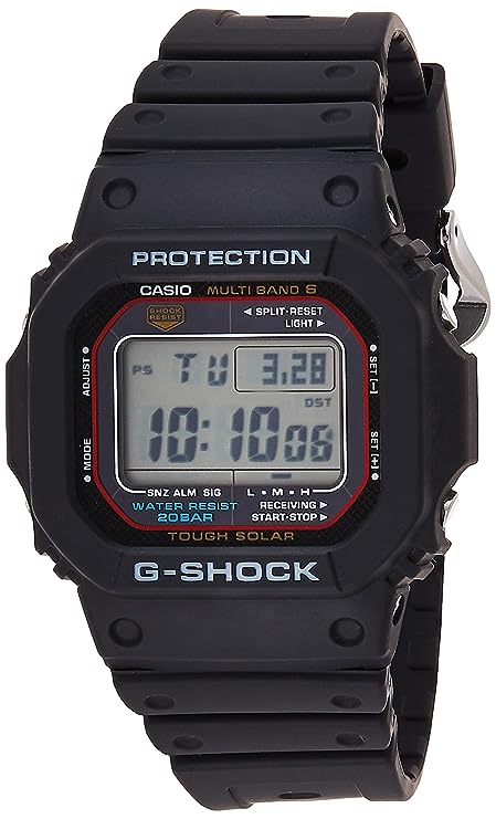 G-Shock GWM5610-1 Men's Solar Black Resin Sport Watch