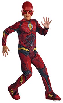 Rubie's Costume Boys Justice League The Flash Costume, Medium, Multicolor