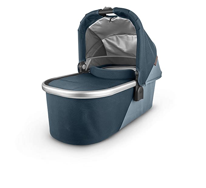 Bassinet - FINN (deep sea/Silver/Chestnut Leather)