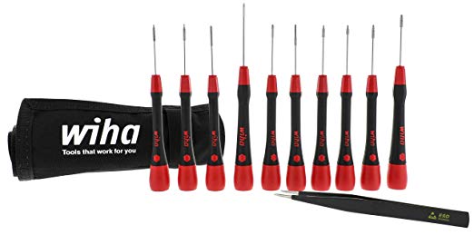 Wiha 26198 Picofinish Precision Screwdriver Phone Repair Set