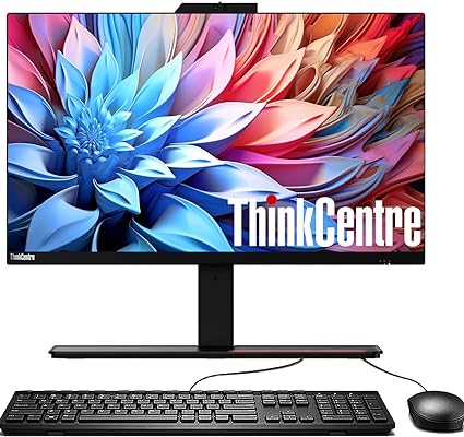 Lenovo ThinkCentre Business All-in-One Computer, 23.8" FHD Anti-Glare Display, Intel Core i5 Processor, 32GB RAM, 256GB PCIe SSD   1TB HDD, Ethernet Port, Webcam, WiFi & Bluetooth, Windows 11 Pro