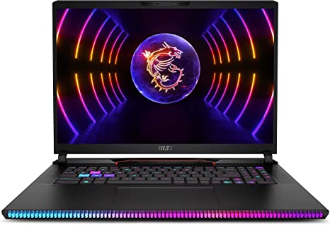 MSI Raider GE78 HX 17.3" QHD  240Hz Gaming Laptop: Intel Core i9-13980HX, RTX 4090, 32GB DDR5, 2TB NVMe SSD, Thunderbolt 4, USB-Type C, Cooler Boost 5, Win 11 Pro: Dark Grey 13VI-079US