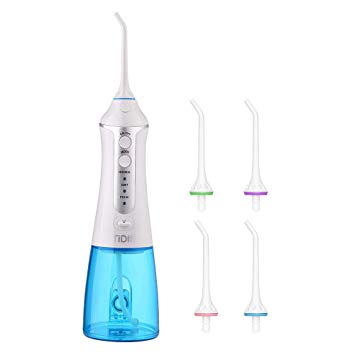 TiDiff Portable Water Flosser Pic Rechargeable Large 300ml Water Tank Teeth and Gums Cleaning Home Use