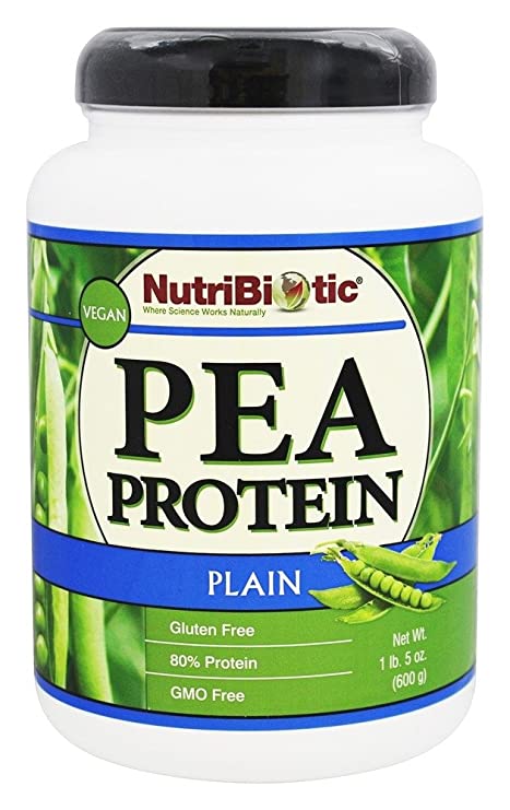 Pea Protein Plain Nutribiotic 21 oz Powder