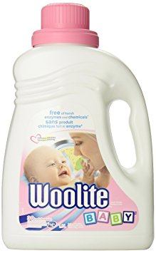 Woolite Baby Hypoallergenic Laundry Detergent, 1.8-Liter, 60.87-Ounce