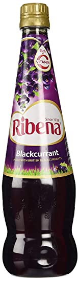 Ribena Blackcurrant Juice, 850 ml