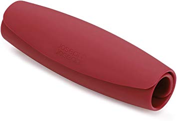 Joseph Joseph Scroll Garlic Peeler, Silicone, Red