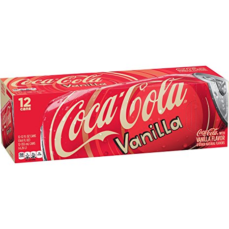 Coca-Cola Vanilla, 12 fl oz, 12 Pack