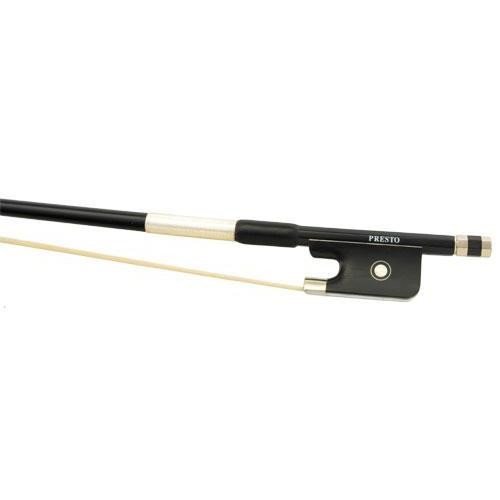 Presto Carbon Fiber Cello Bow Black 4/4 Size