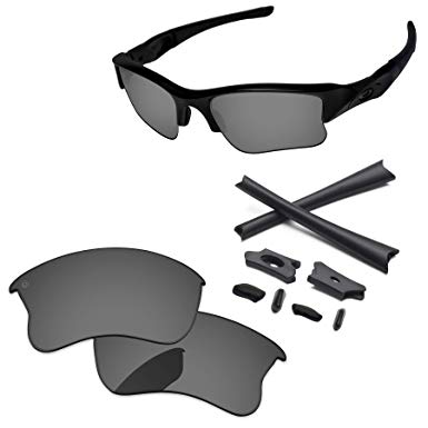 PapaViva Lenses Replacement & Rubber Kits for Oakley Flak Jacket XLJ