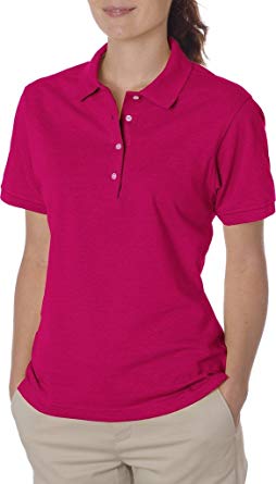 Jerzees Ladies' 5.6 oz., 50/50 Jersey Polo with SpotShield 437W