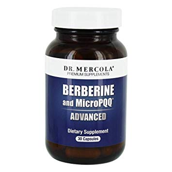 Dr Mercola Berberine with MicroPQQ Advanced, 30 Capsules