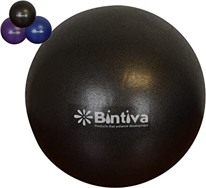 bintiva Mini Pilates Ball 7-9 Inch Stability Ball Used for Exercise Yoga Pilates and Therapy