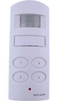 UniquExceptional UMA20 Motion Activated Alarm with Keypad (White)