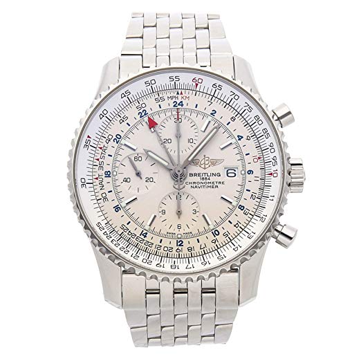 Breitling Navitimer Mechanical (Automatic) Silver Dial Mens Watch A2432212/G571 (Certified Pre-Owned)