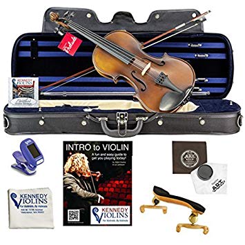 Ricard Bunnel G1 Violin Outfit 4/4 Full Size by Kennedy Violins (4/4)