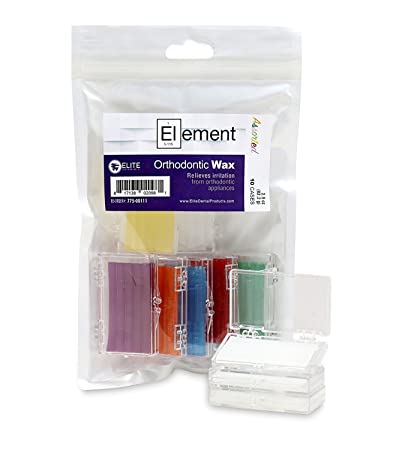 Element Dental Orthodontic Wax 10 Pack-10 Colors/scents Available (Assorted)