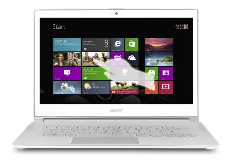 Acer Aspire S7-392-9890 13.3-Inch Touchscreen Ultrabook (1.8 GHz Intel Core i7-4500U Processor, 8GB DDR3L, 256GB SSD, Windows 8) Crystal White
