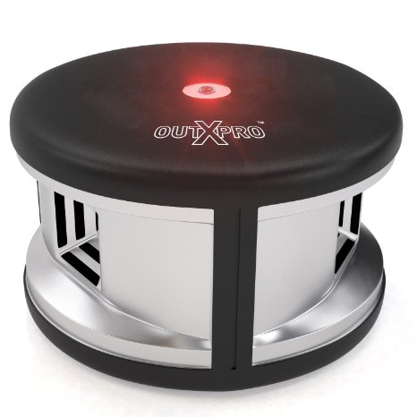 OUTXPRO Ultrasonic 360 Degree Rodent Insect Repeller - Eco Friendly Pest Control Solution for Mice Rat and Rodents