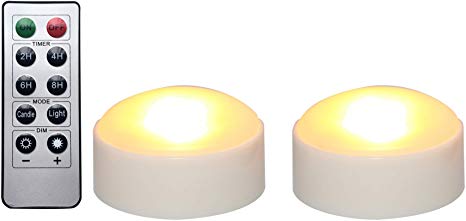 Candle Choice Remote Pumpkin Lights Jack- O'-Lanterns LED Candle Battery Operated Halloween Decor Set of 2, White