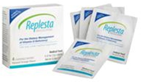 Replesta Tabs Chewable Wafers, Natural Orange Flavor, 4 Wafers