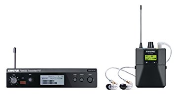 Shure P3TRA215CL PSM300 Wireless Stereo Personal Monitor System with SE215-CL Earphones, J13