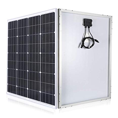 TP-solar Solar Panel 20W 100W 12 Volts Monocrystalline 12V Battery Charger Kits Mono Module for RV Marine Boat Off Grid (100W)
