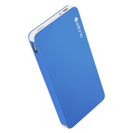Power Bank ADTRIP 12000mah Ultra Slim Compact Design External Battery Polymer PowerBank Charger for Iphone 6,5s,Ipad Air, Mini, Galaxy S5, S4, S3, Note 3, Nexus 4, HTC One,Most Smartphones(blue)