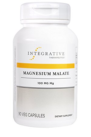 Integrative Therapeutics - Magnesium Malate - 100 mg of Elemental Magnesium - 90 Capsules