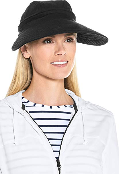 Coolibar UPF 50  Women's Bel Aire Zip-Off Sun Visor - Sun Protective