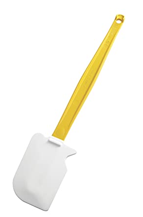 Rubbermaid Commercial High Heat Silicone Spatula, 13.5", Yellow Handle, 1980419