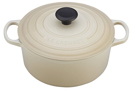 Le Creuset Signature Enameled Cast-Iron 4-1/2-Quart Round French (Dutch) Oven, Dune