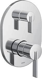 Cia UT3331 M-CORE 3-Series 2-Handle Shower Trim with Integrated Transfer Valve , Valve Required,