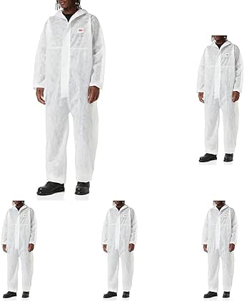 3M 4500WS Coverall, White